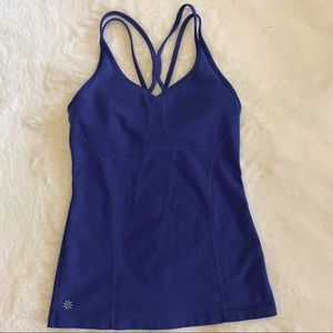 Athleta Workout Tank / Blue / XS